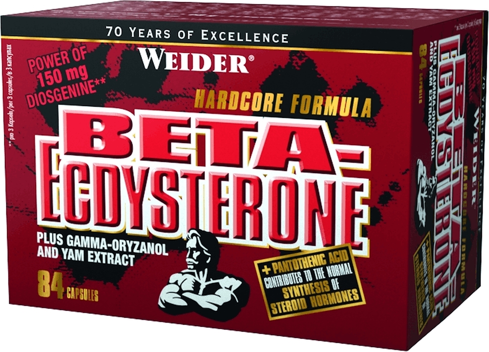 заказать и купить Средства для повышения тестостерона Weider Beta-Ecdysterone 84 капс