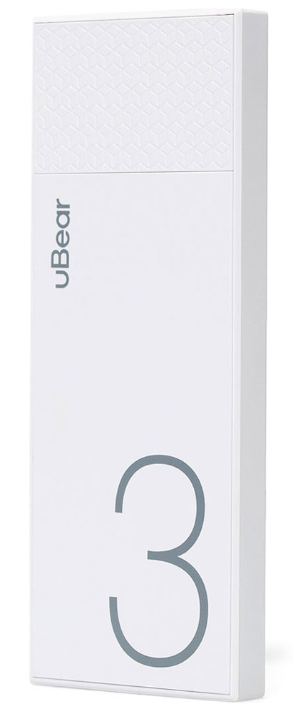 заказать и купить uBear Light 3000, White внешний аккумулятор