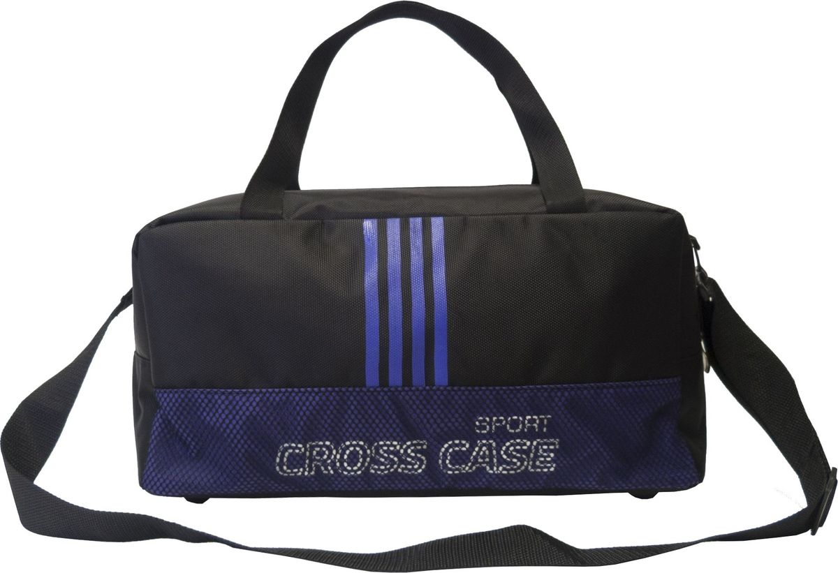 заказать и купить Сумка спортивная Cross Case, цвет: черный, фиолетовый. CCS-1043-02