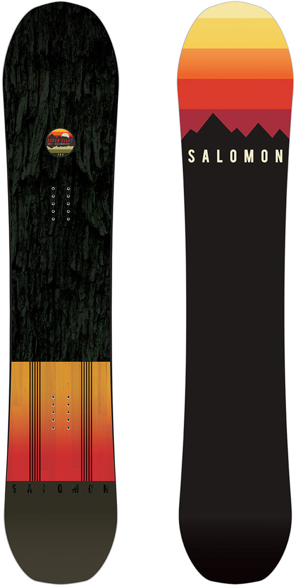 заказать и купить Сноуборд Salomon Super 8, цвет: черный, рост 157 см
