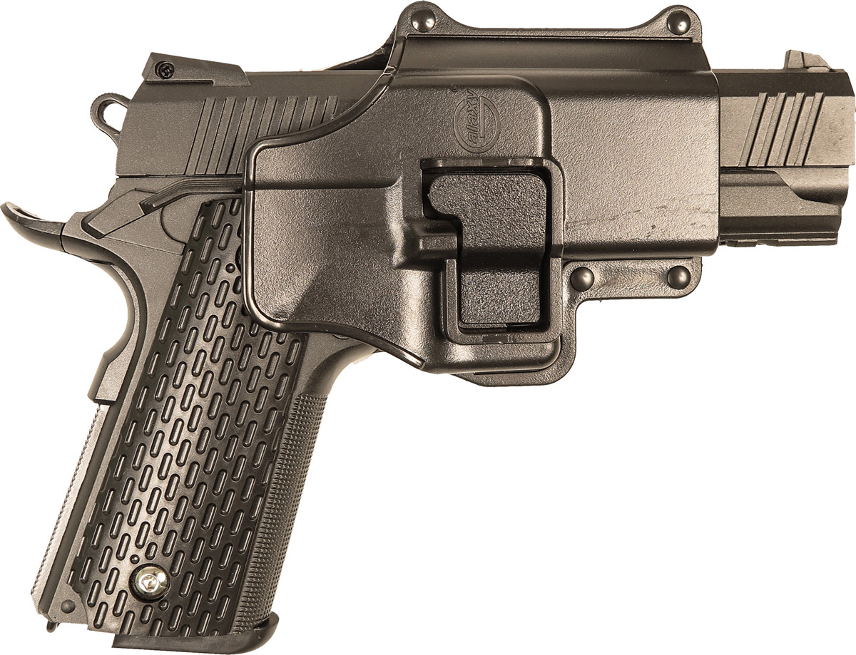 заказать и купить Пистолет софтэйр Galaxy G.25+, с кобурой, пружинный, цвет: черный, 6 мм